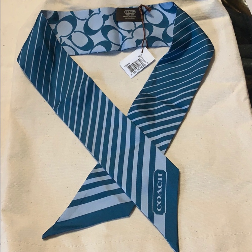 Signature Silk Coach Scarf